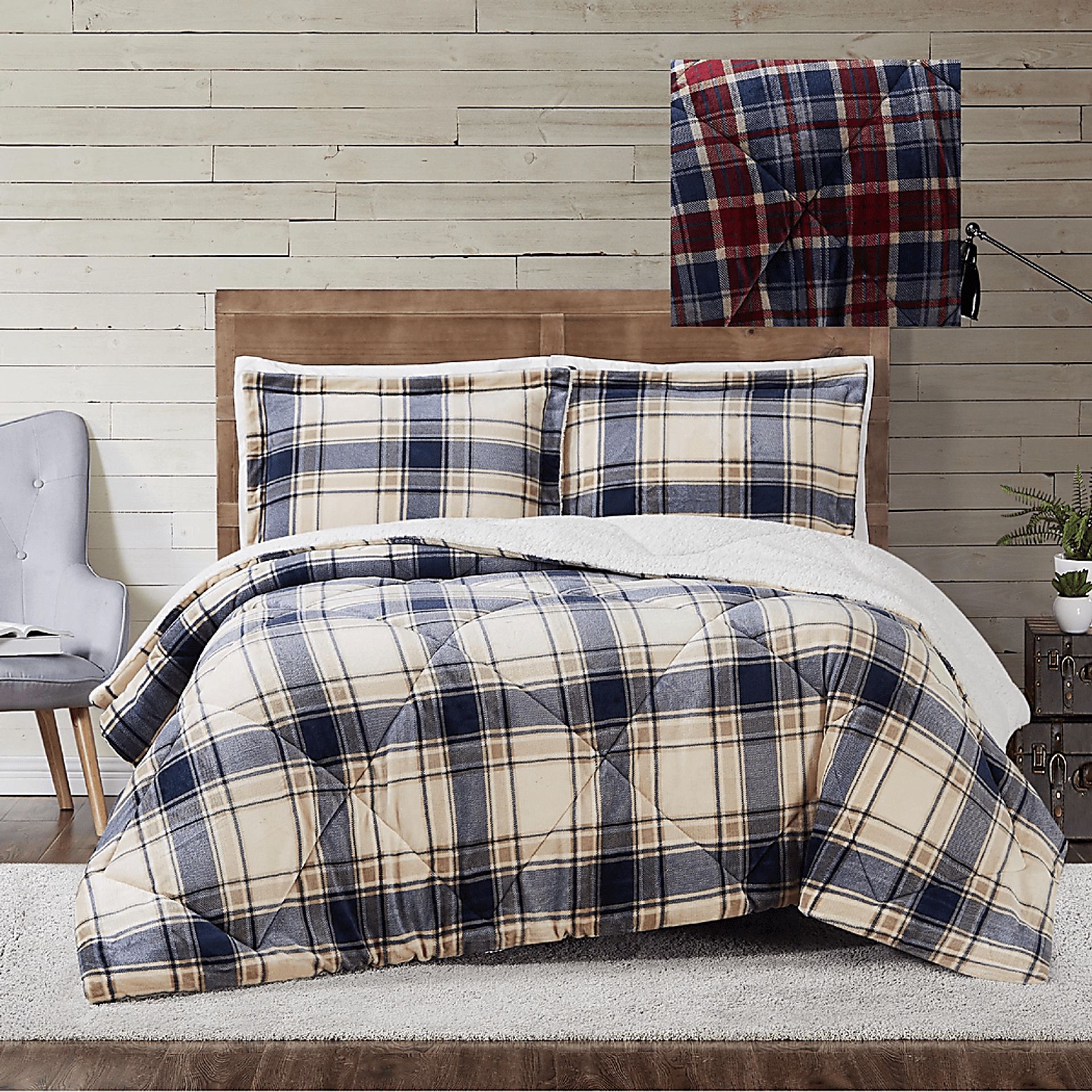 Kids New Forest Blue Full/Queen Comforter Set - Image 6