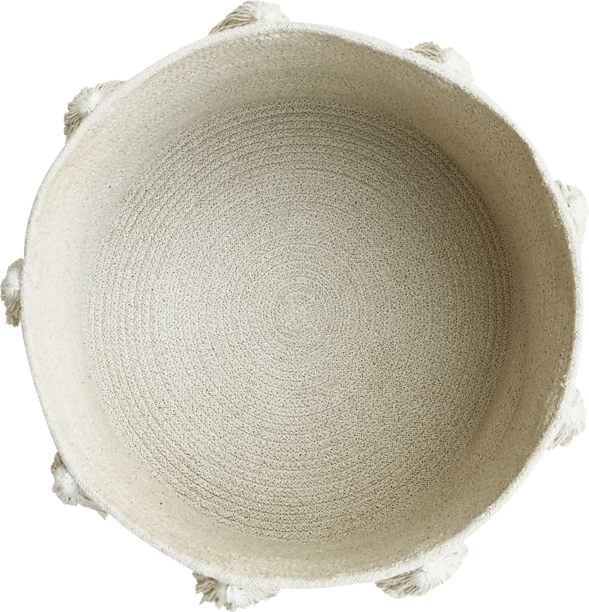 Kids New Tassels Natural Basket - Image 2