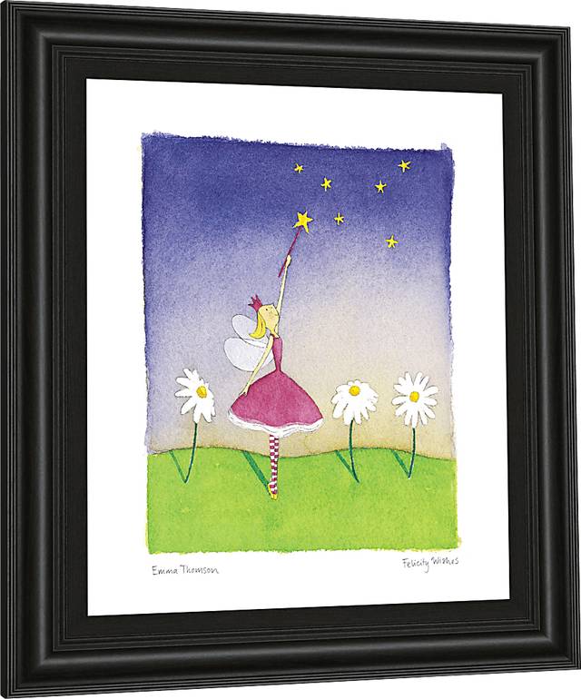 Kids Night Fairy Blue Artwork - Thumbnail - Image 1