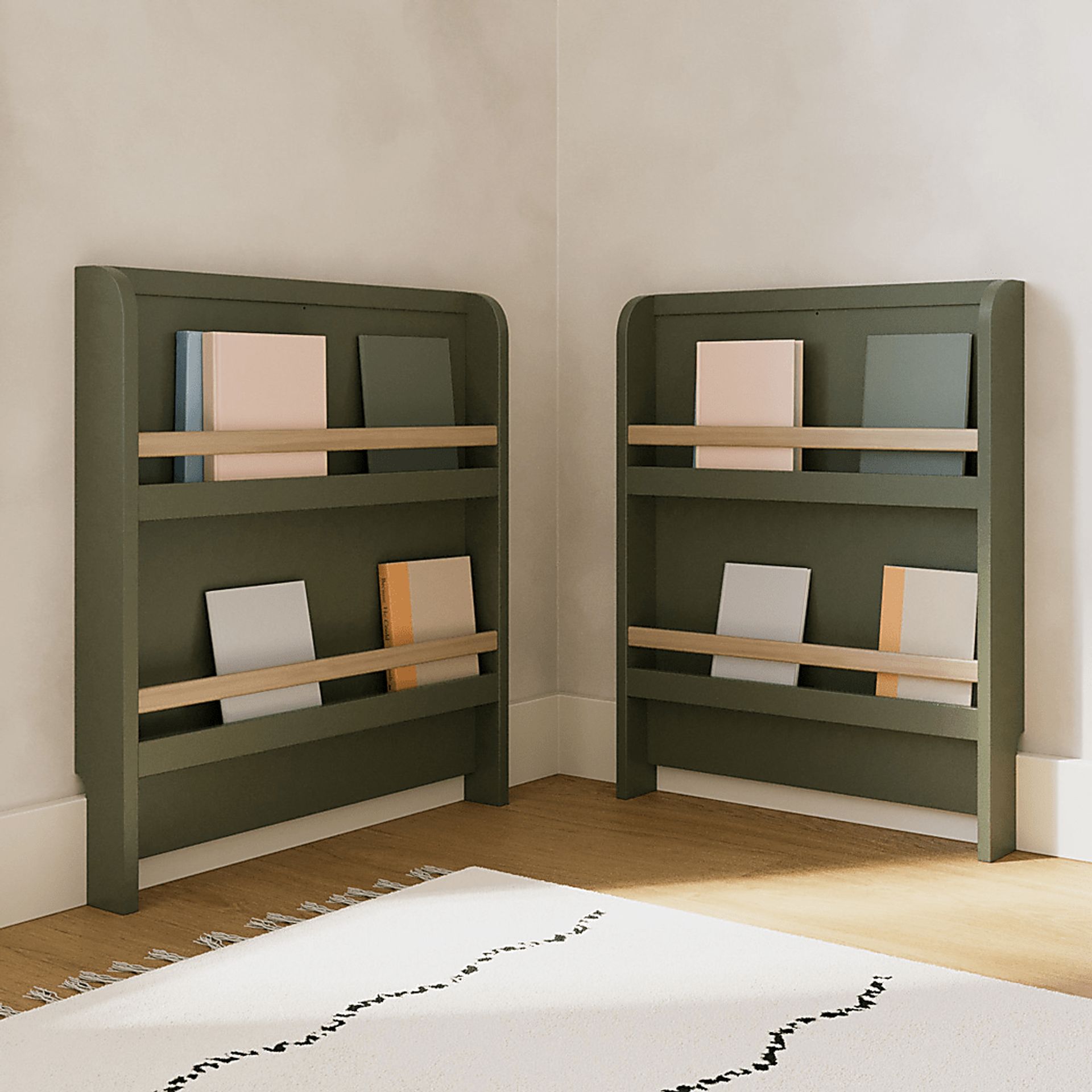 Kids Nimara Olive Convertible Crib - Image 3