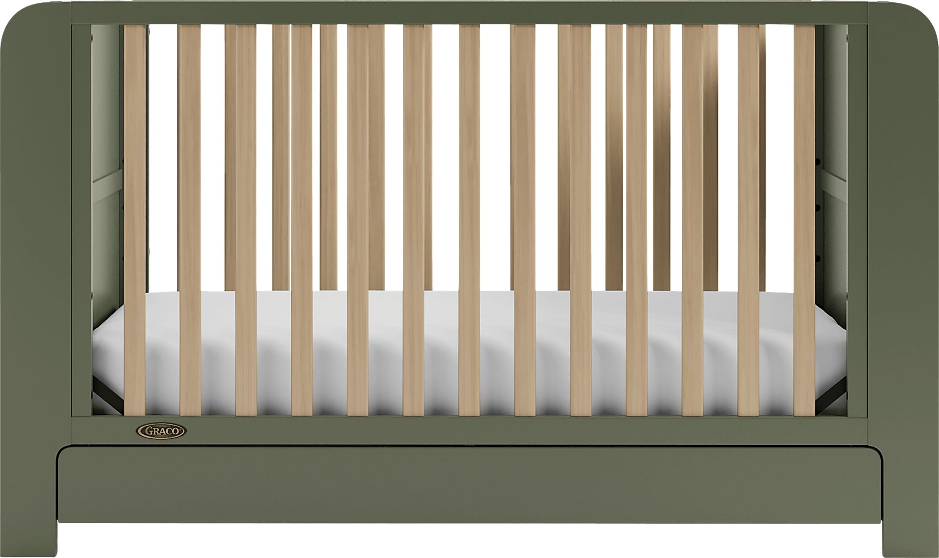 Kids Nimara Olive Convertible Crib - Image 6
