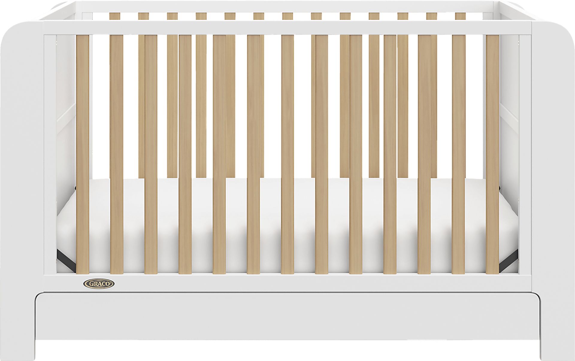 Kids Nimara White Convertible Crib - Image 4