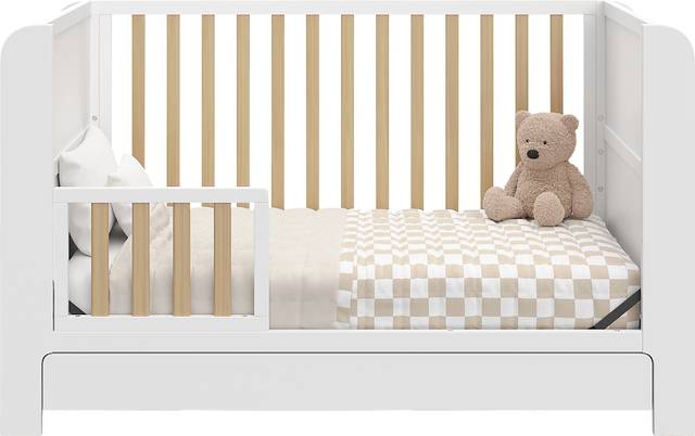 Kids Nimara White Convertible Crib - Thumbnail - Image 7