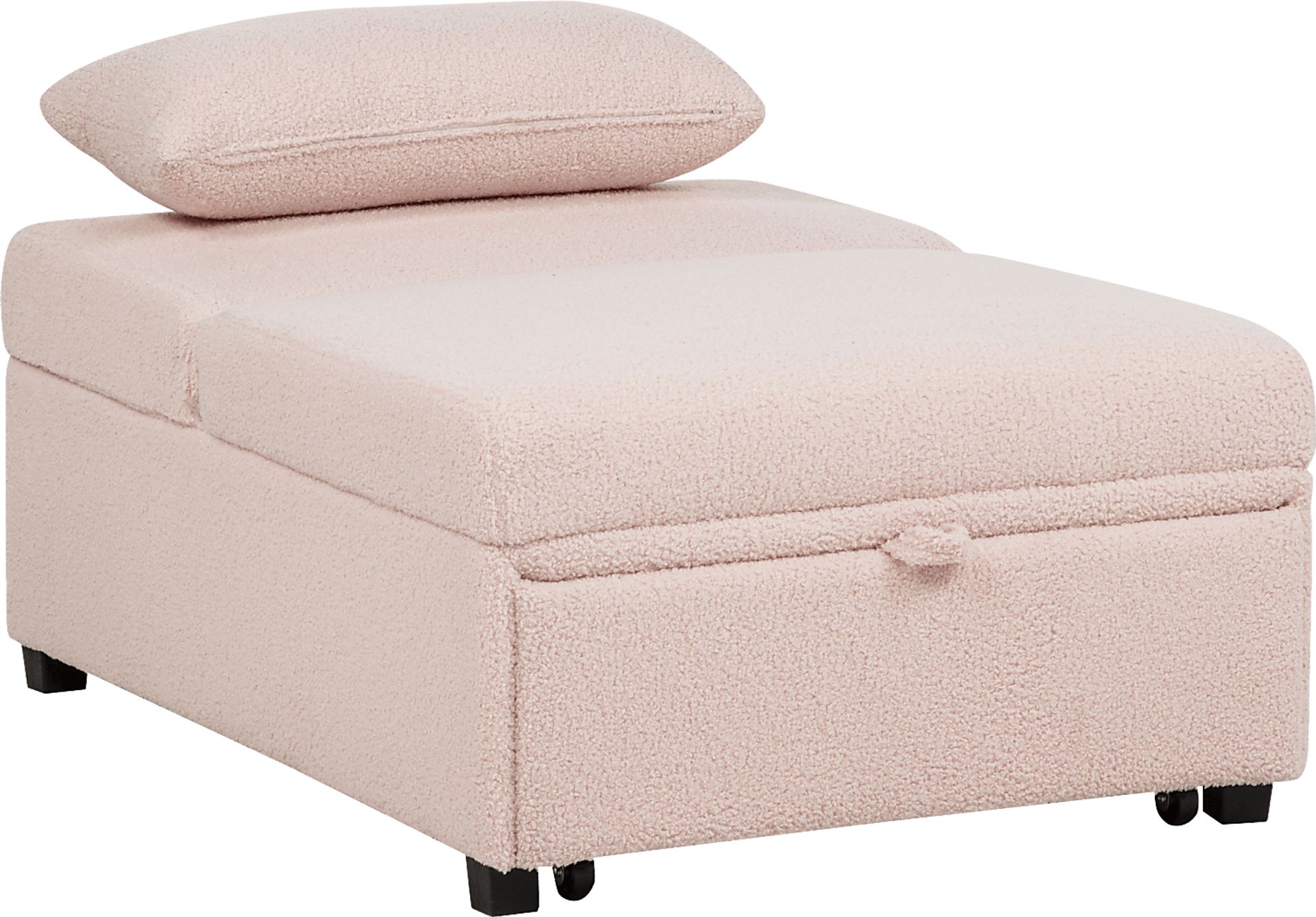 Kids Nimble 2.0 Blush Sleeper Chair - Image 3