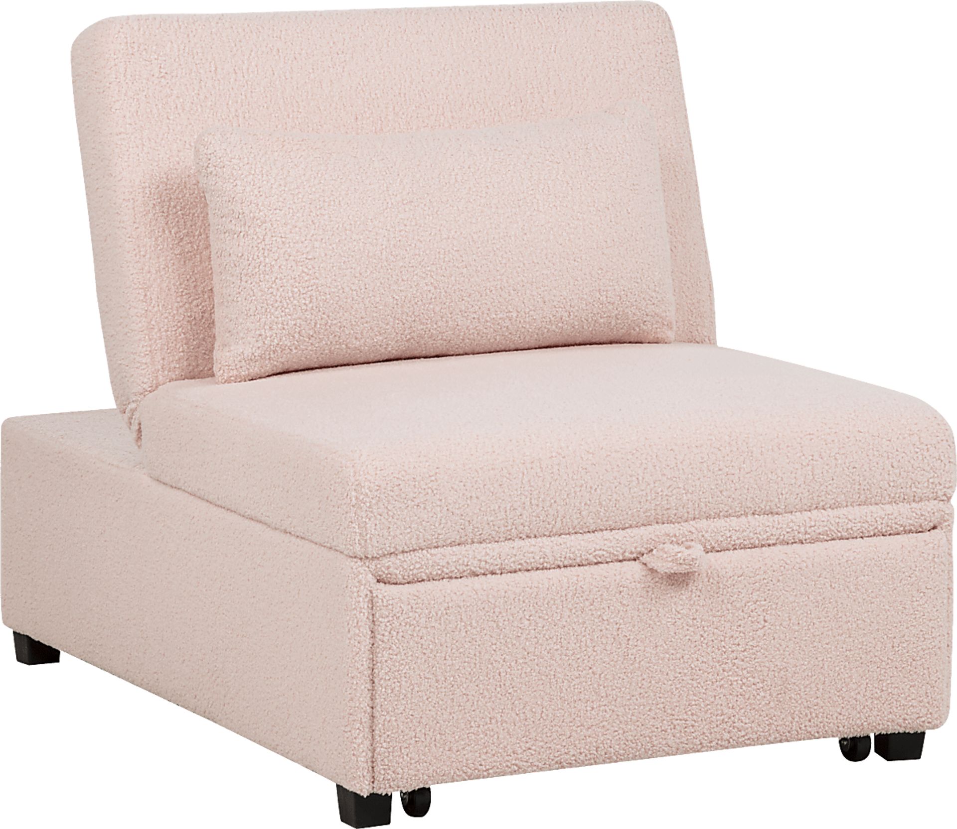 Kids Nimble 2.0 Blush Sleeper Chair - Image 1