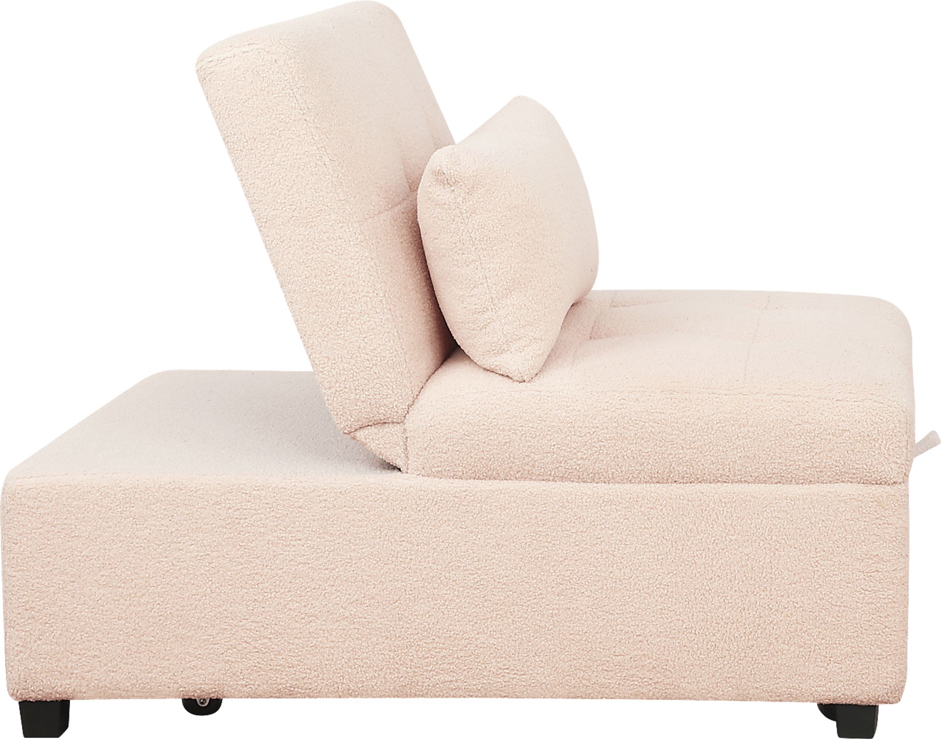 Kids Nimble Blush Sleeper Chair - Image 3
