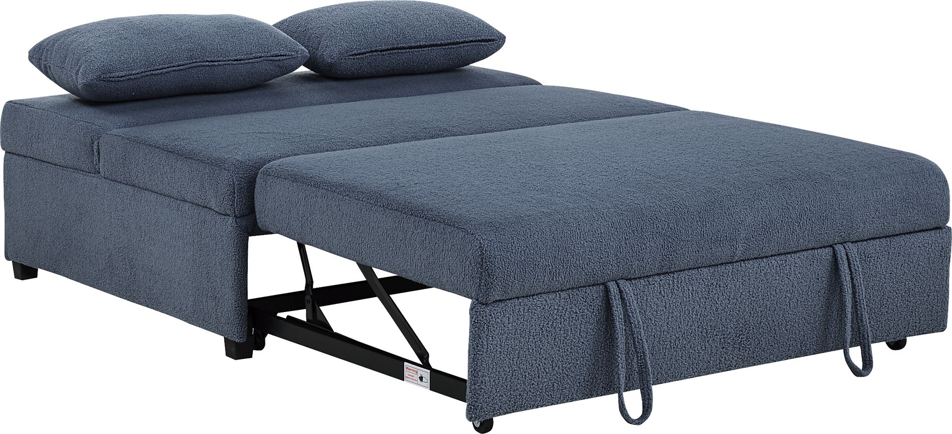 Kids Nimble XL 2.0 Blue Sleeper Chair - Image 3