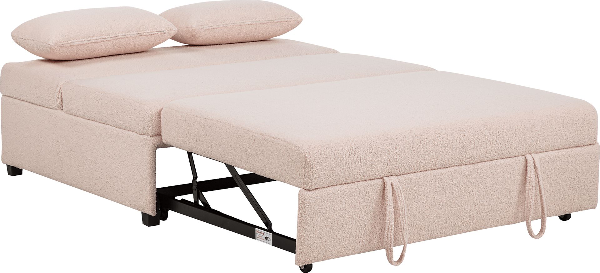 Kids Nimble XL 2.0 Blush Sleeper Chair - Image 3