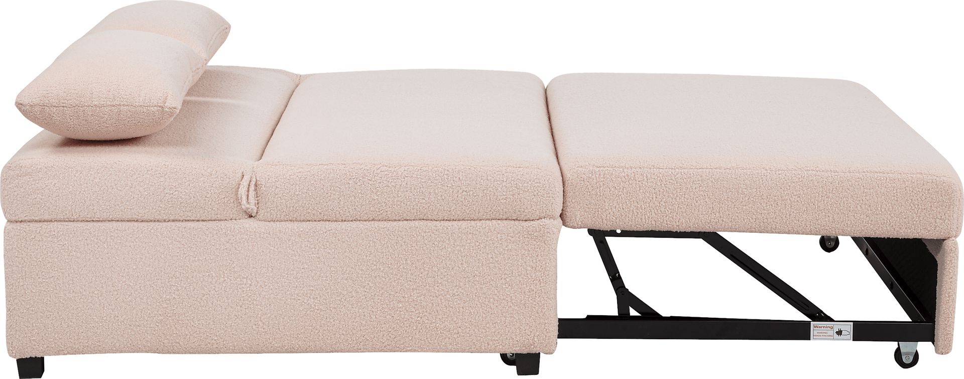 Kids Nimble XL 2.0 Blush Sleeper Chair - Image 4