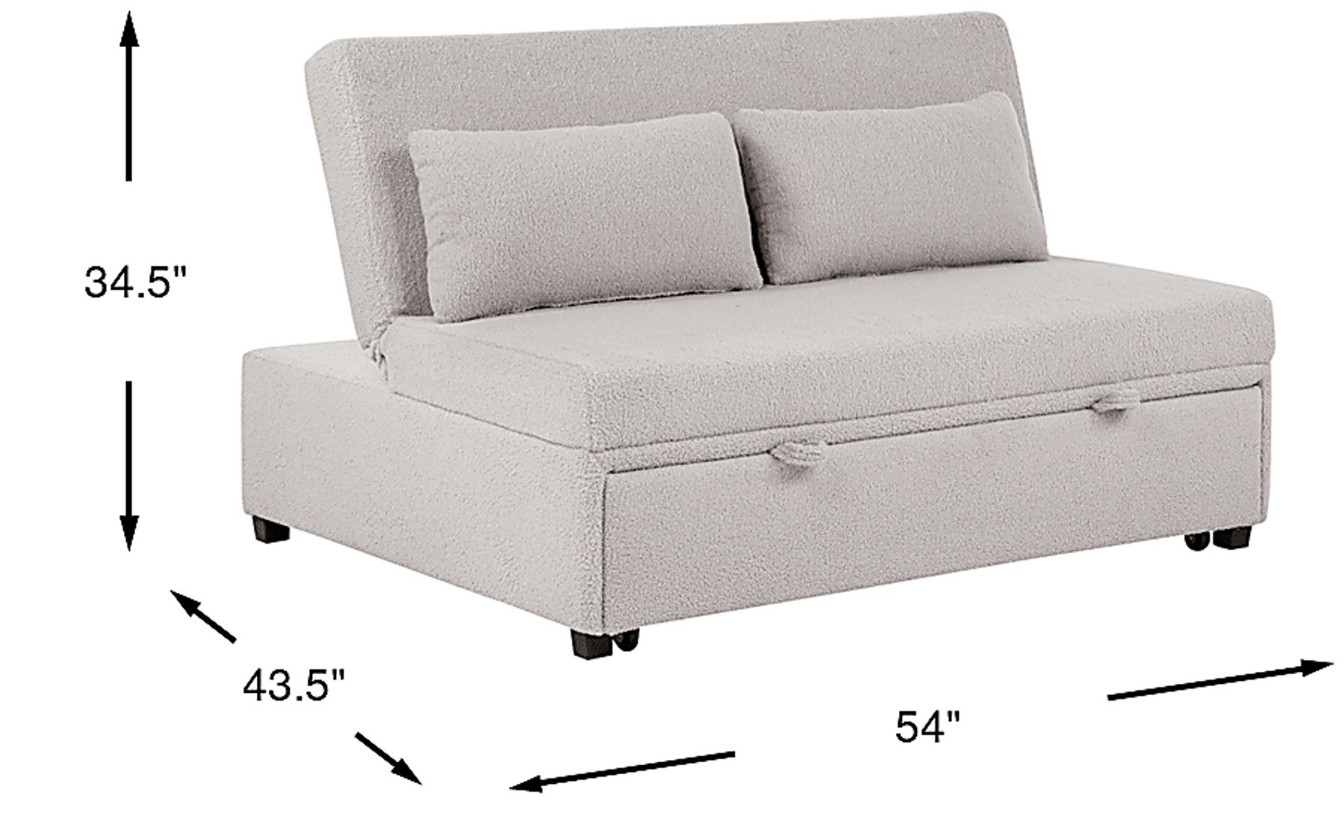 Dimension Image. Please refer to the Dimension Tab on this page for dimension details.