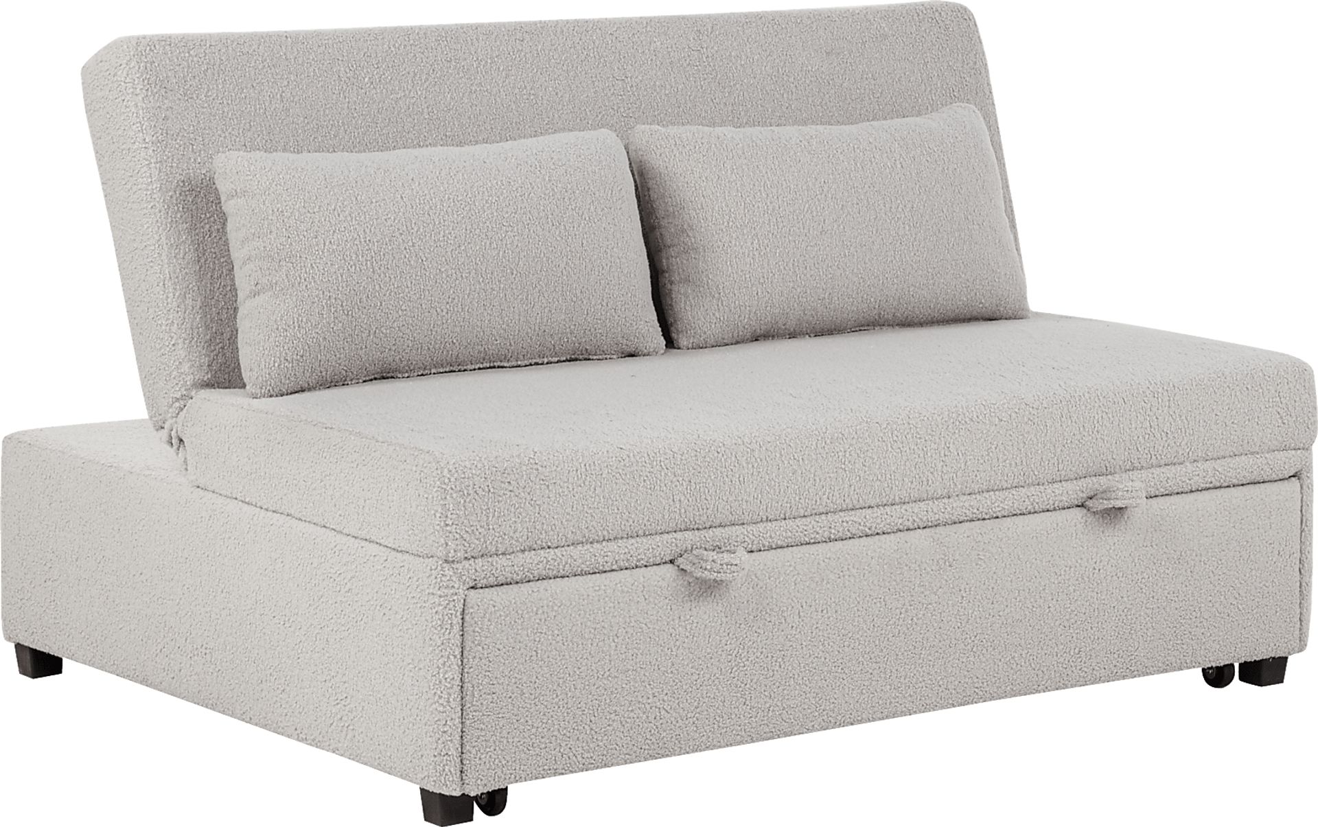 Kids Nimble XL 2.0 Light Gray Sleeper Chair - Image 1