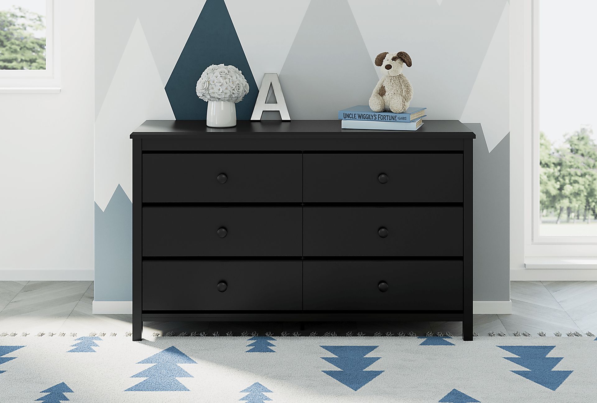 Kids Nivari Black Dresser - Image 4