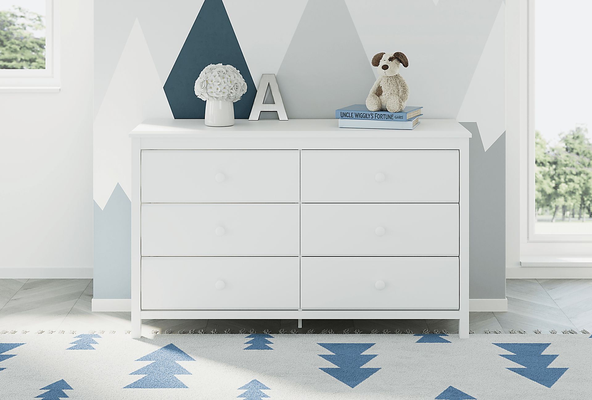 Kids Nivari White Dresser - Image 4