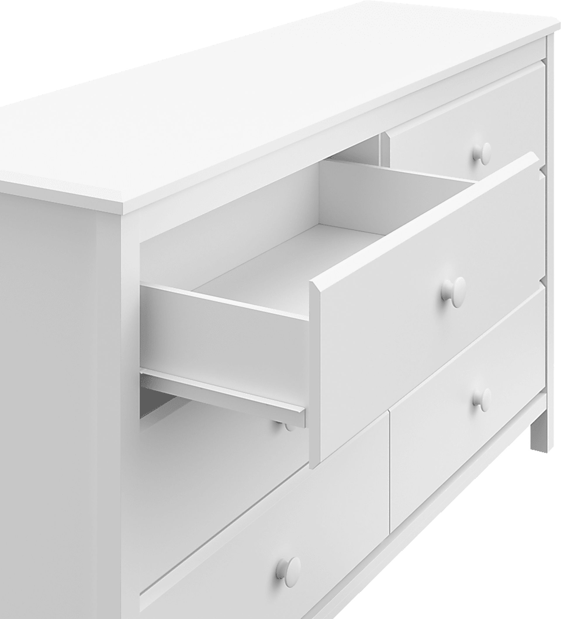 Kids Nivari White Dresser - Image 5