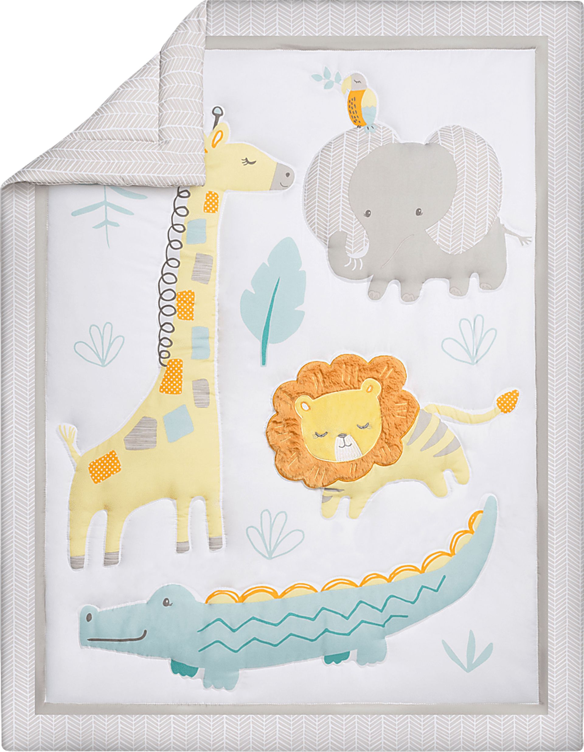 Kids Noar Yellow 4 Pc Baby Bedding Set - Image 7