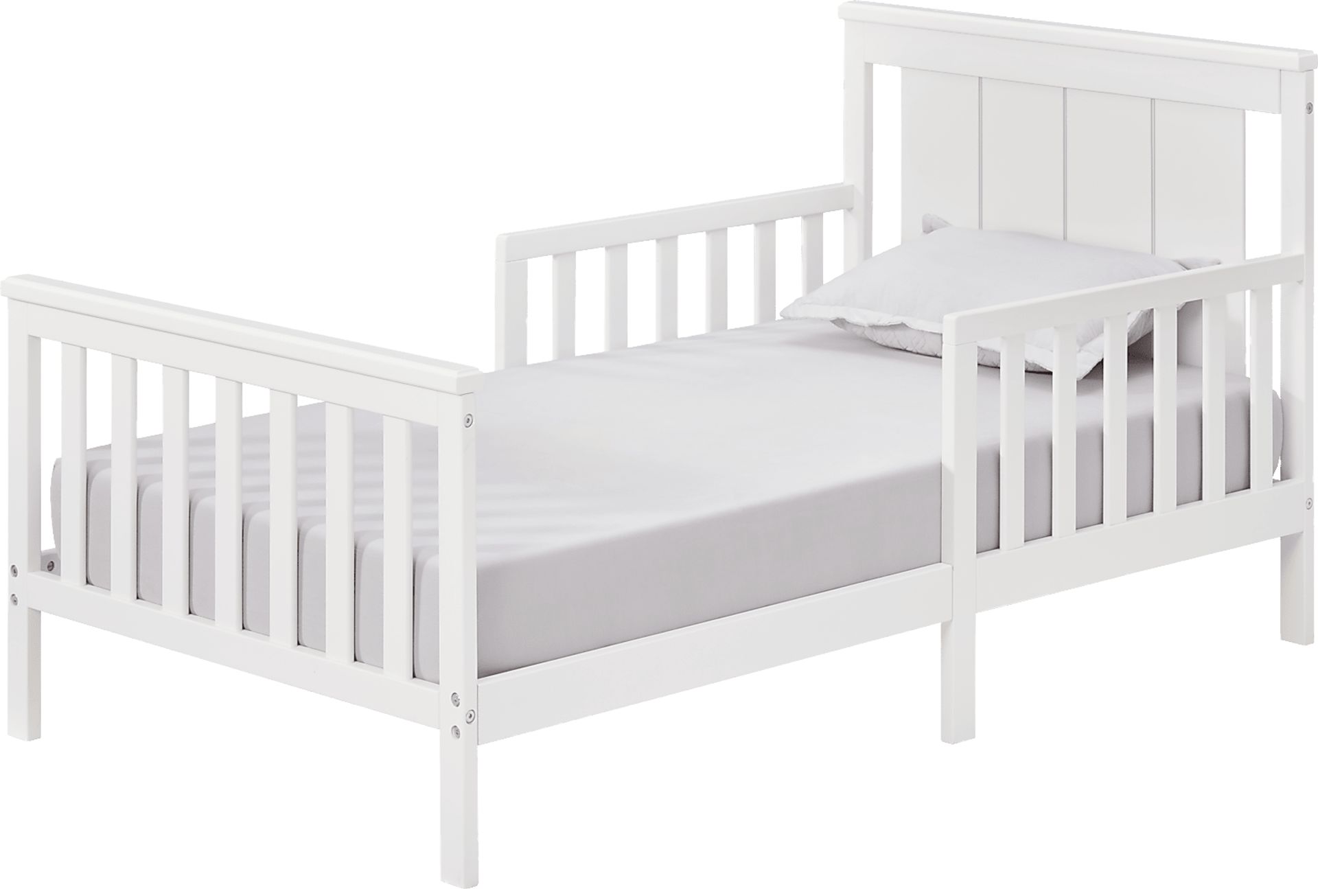 Kids Nolween White Toddler Bed - Image 1