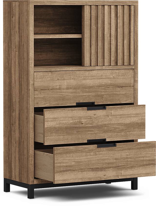 Kids Northridge Drive Caramel Full Panel Bedroom - Thumbnail - Image 7
