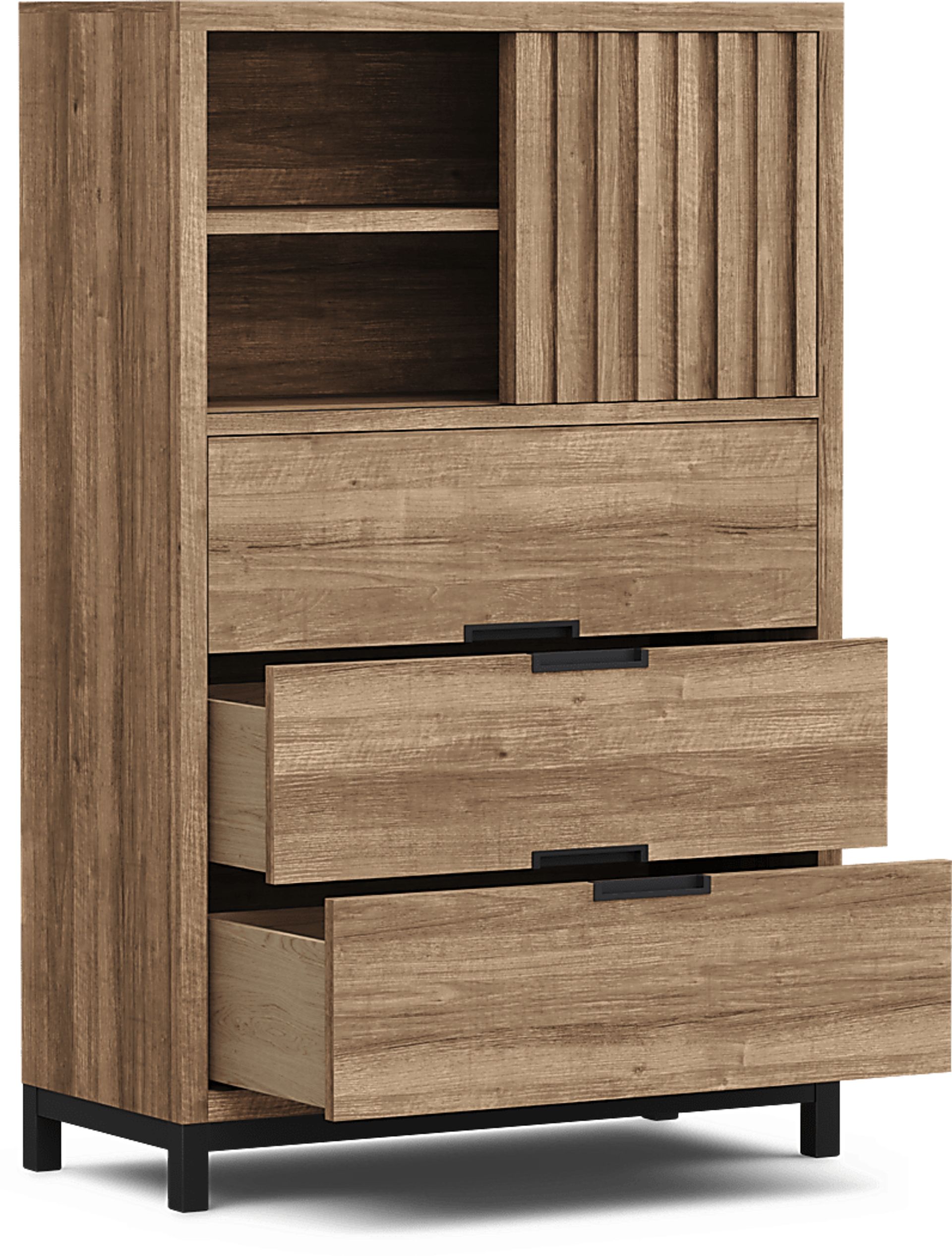 Kids Northridge Drive Caramel Full Panel Bedroom - Image 7