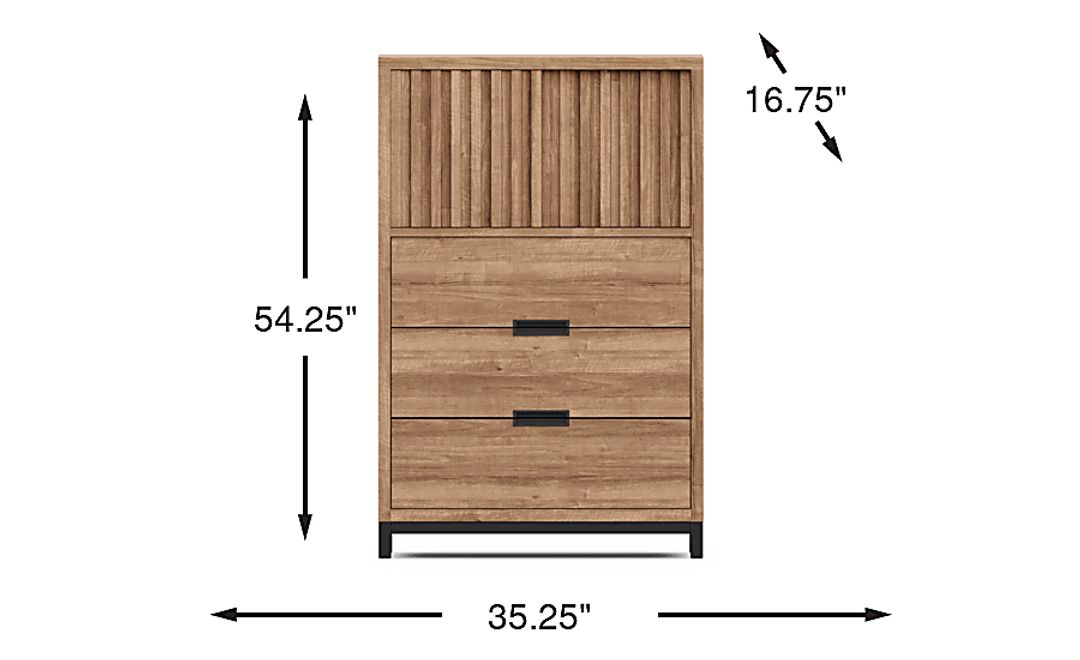Kids Northridge Drive Caramel Door Chest
