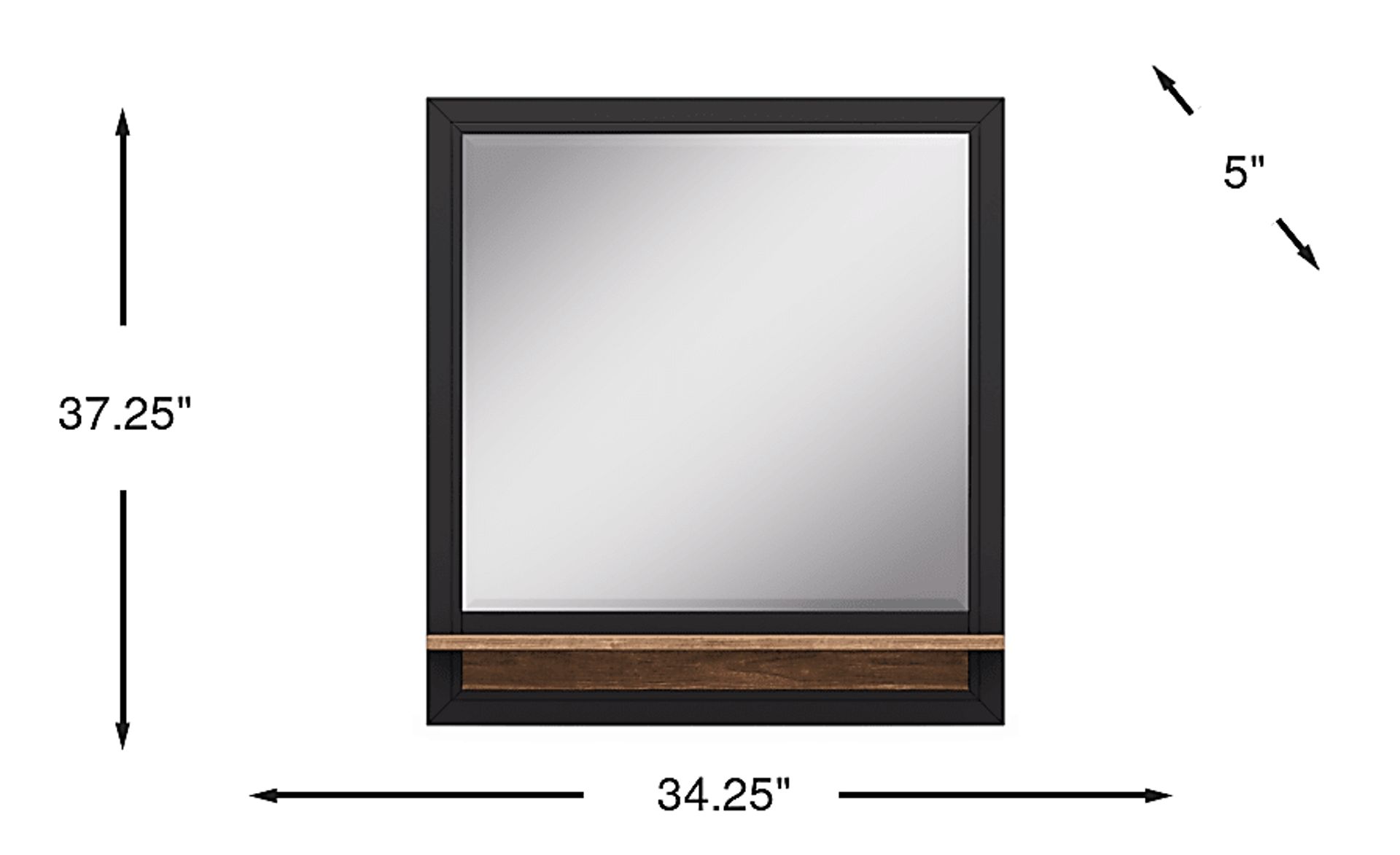 Dimension Image. Please refer to the Dimension Tab on this page for dimension details.