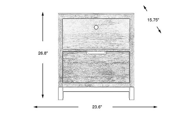 Dimension Image. Please refer to the Dimension Tab on this page for dimension details.