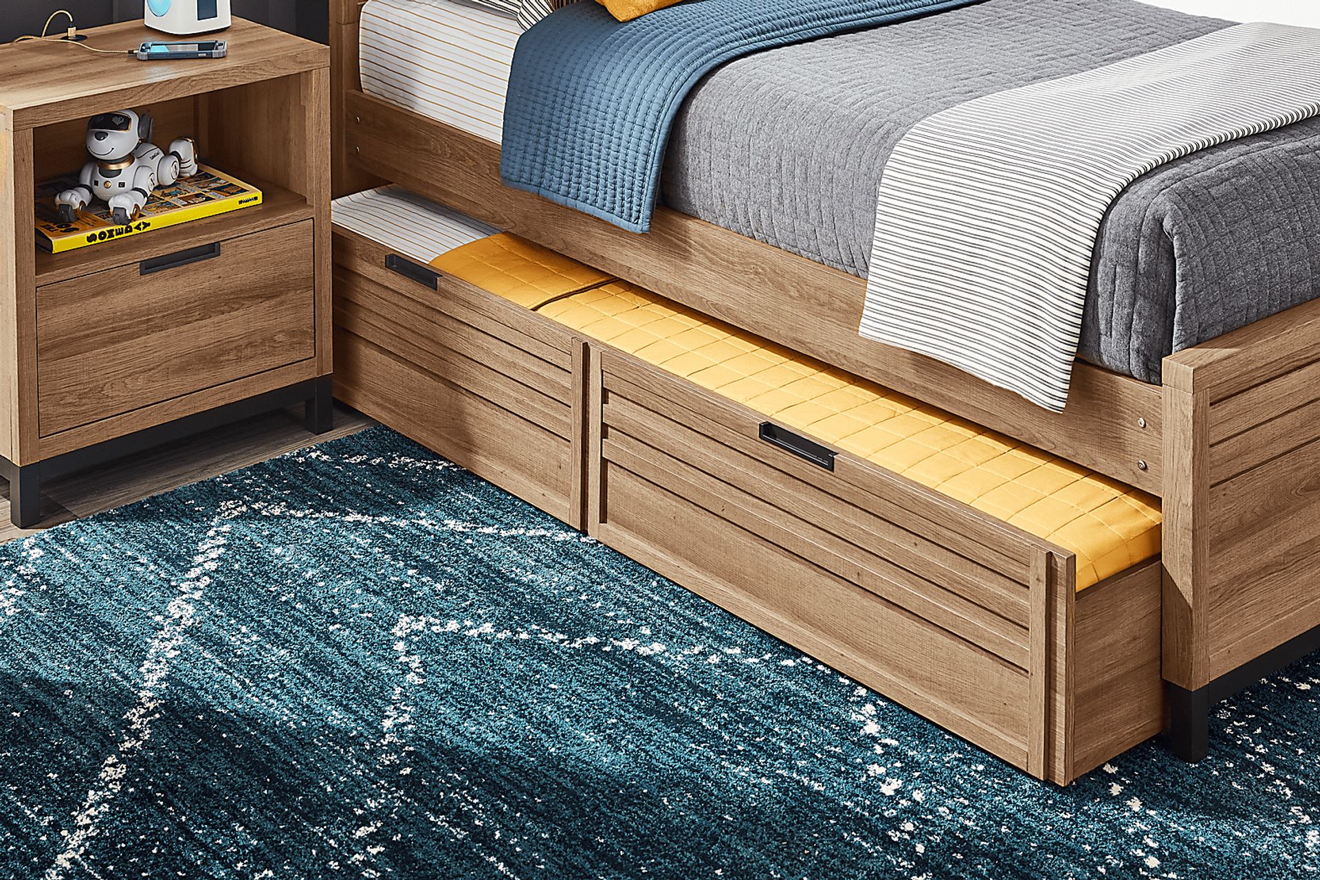 Kids Northridge Drive Caramel Twin Trundle - Image 3