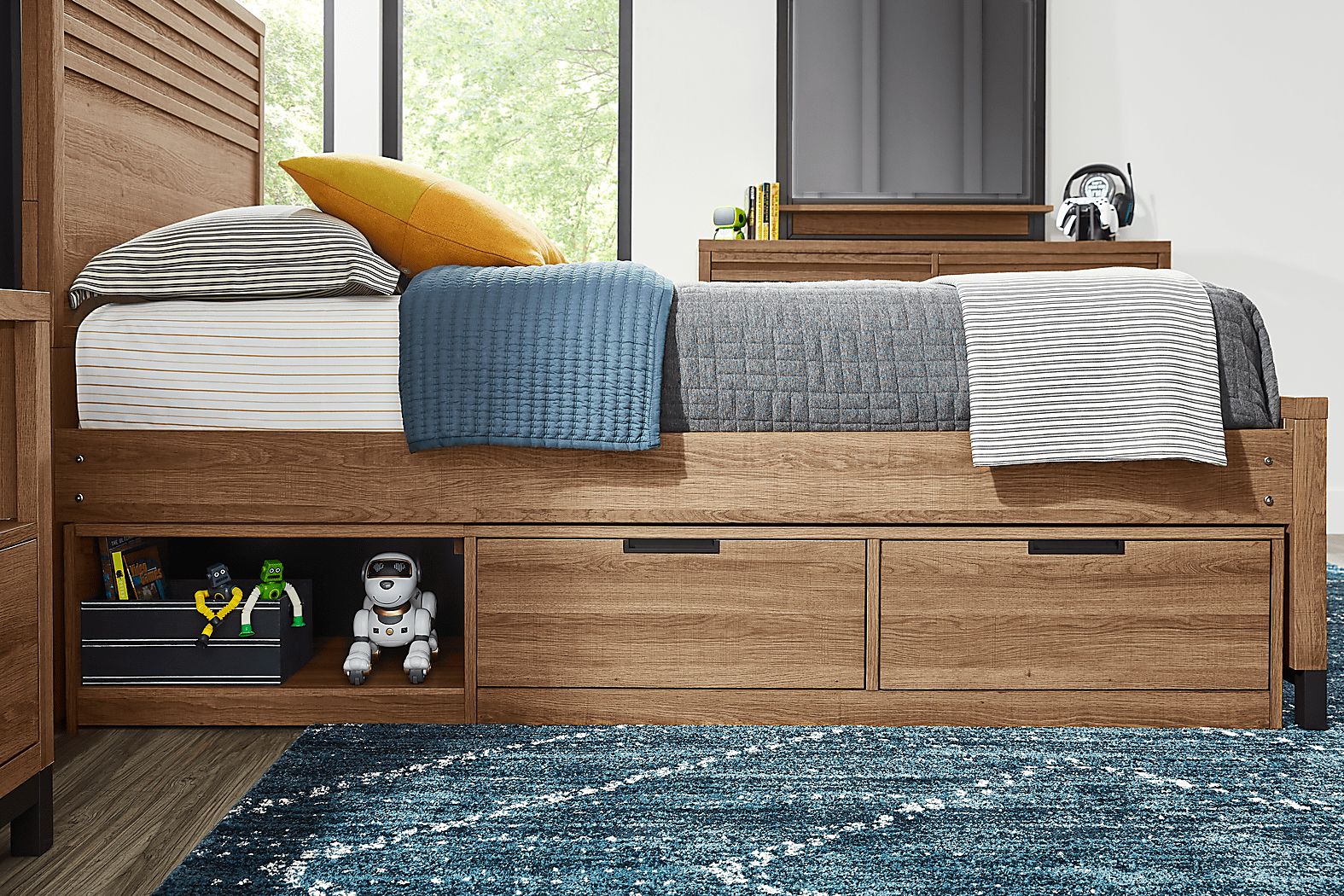 Kids Northridge Drive Caramel Dresser - Thumbnail 5