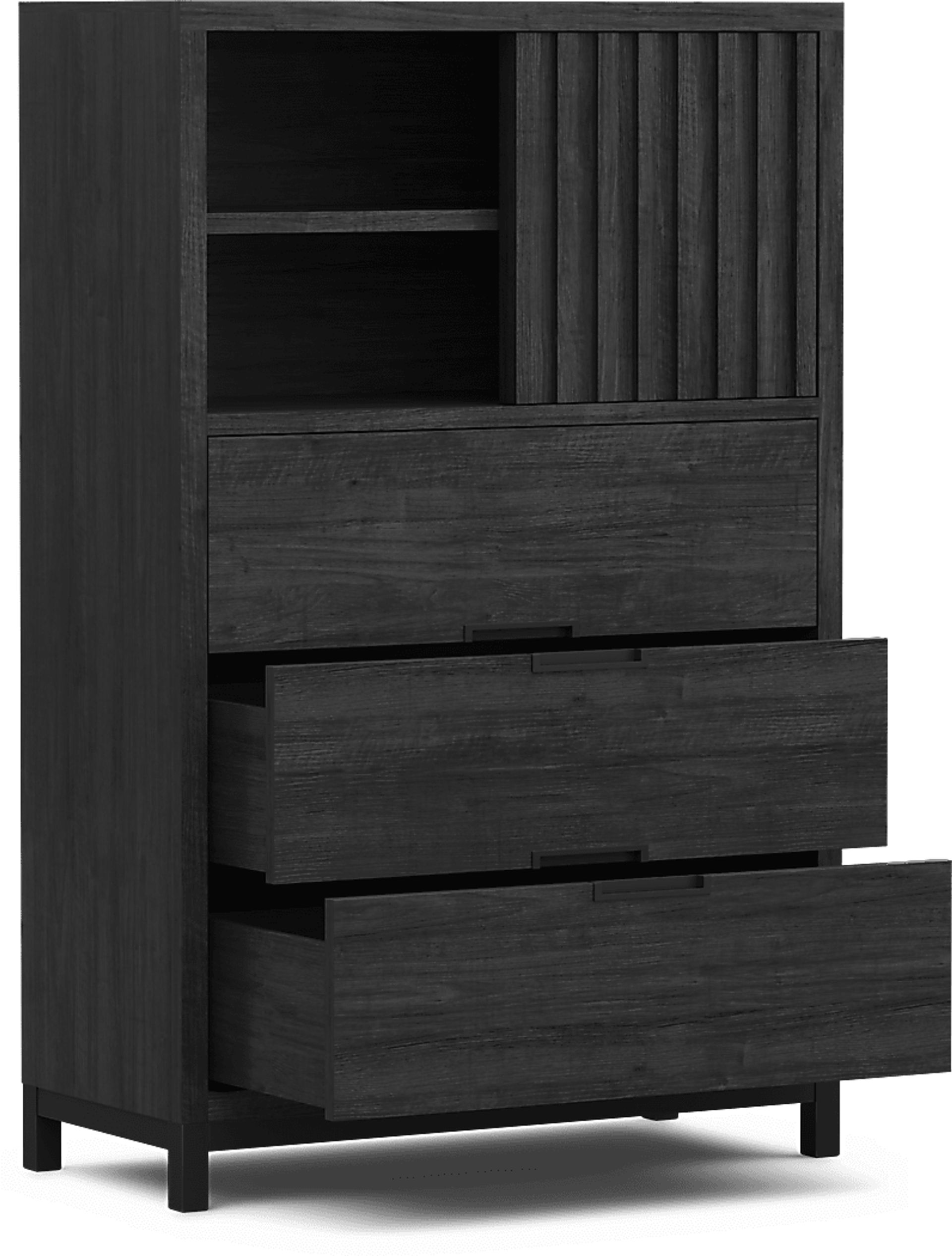 Kids Northridge Drive Charcoal Twin Panel Bedroom - Image 5