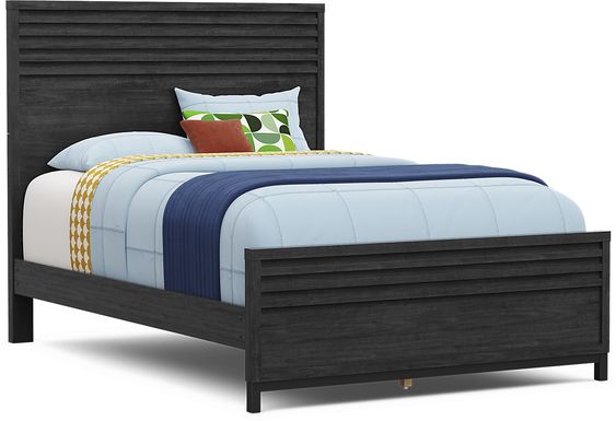 Kids Northridge Drive Charcoal Full Panel Bed