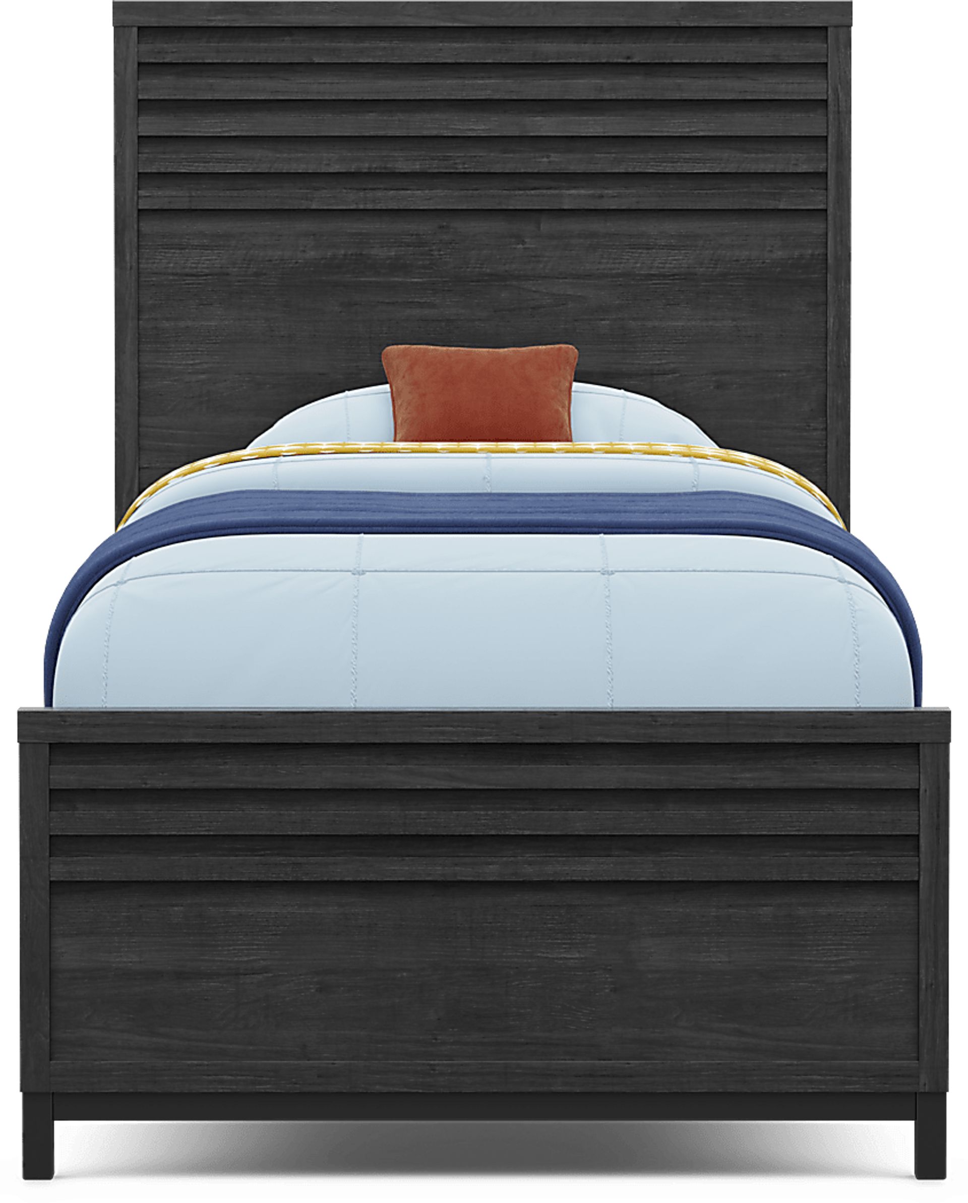 Kids Northridge Drive Charcoal Twin Panel Bedroom - Image 3