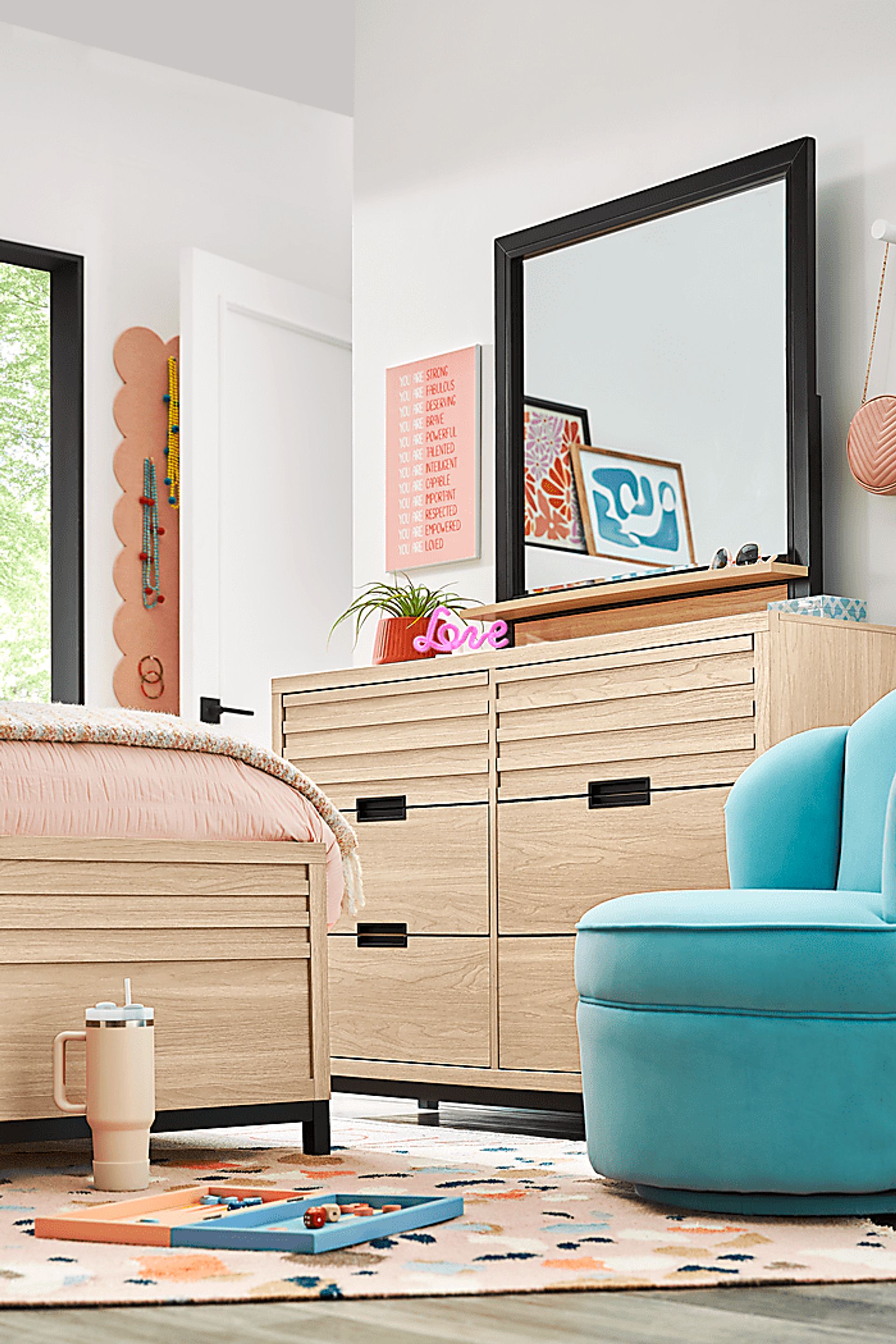 Kids Northridge Drive Oatmeal Full Panel Bedroom - Image 7