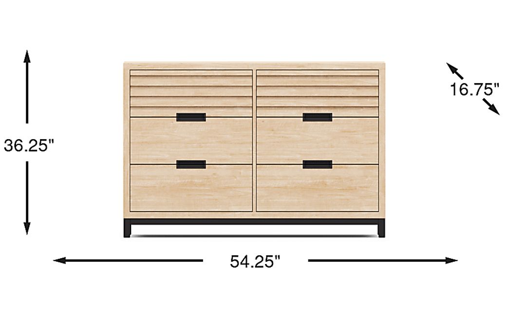 Kids Northridge Drive Oatmeal Dresser