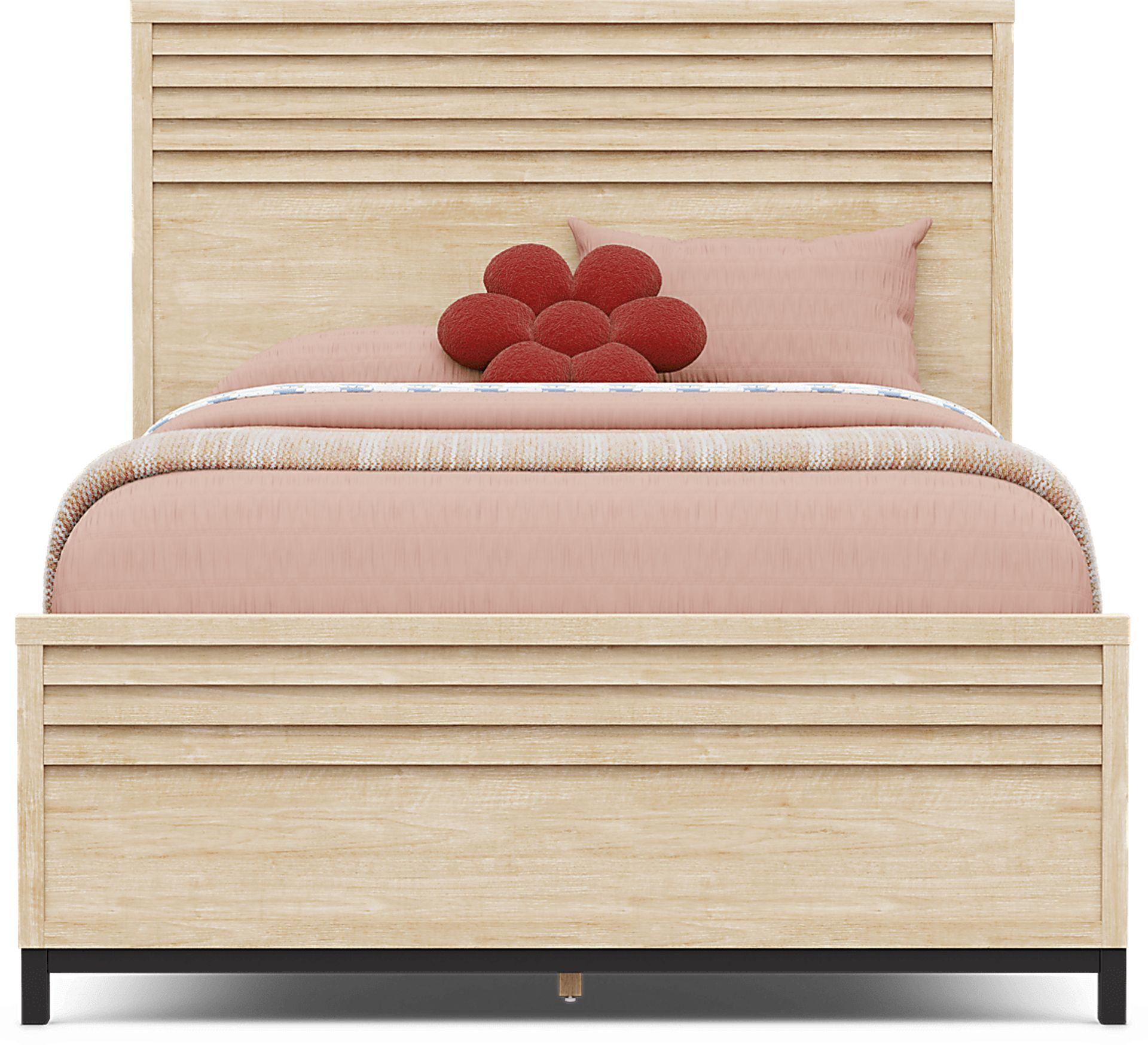 Kids Northridge Drive Oatmeal Full Panel Bed - Image 3