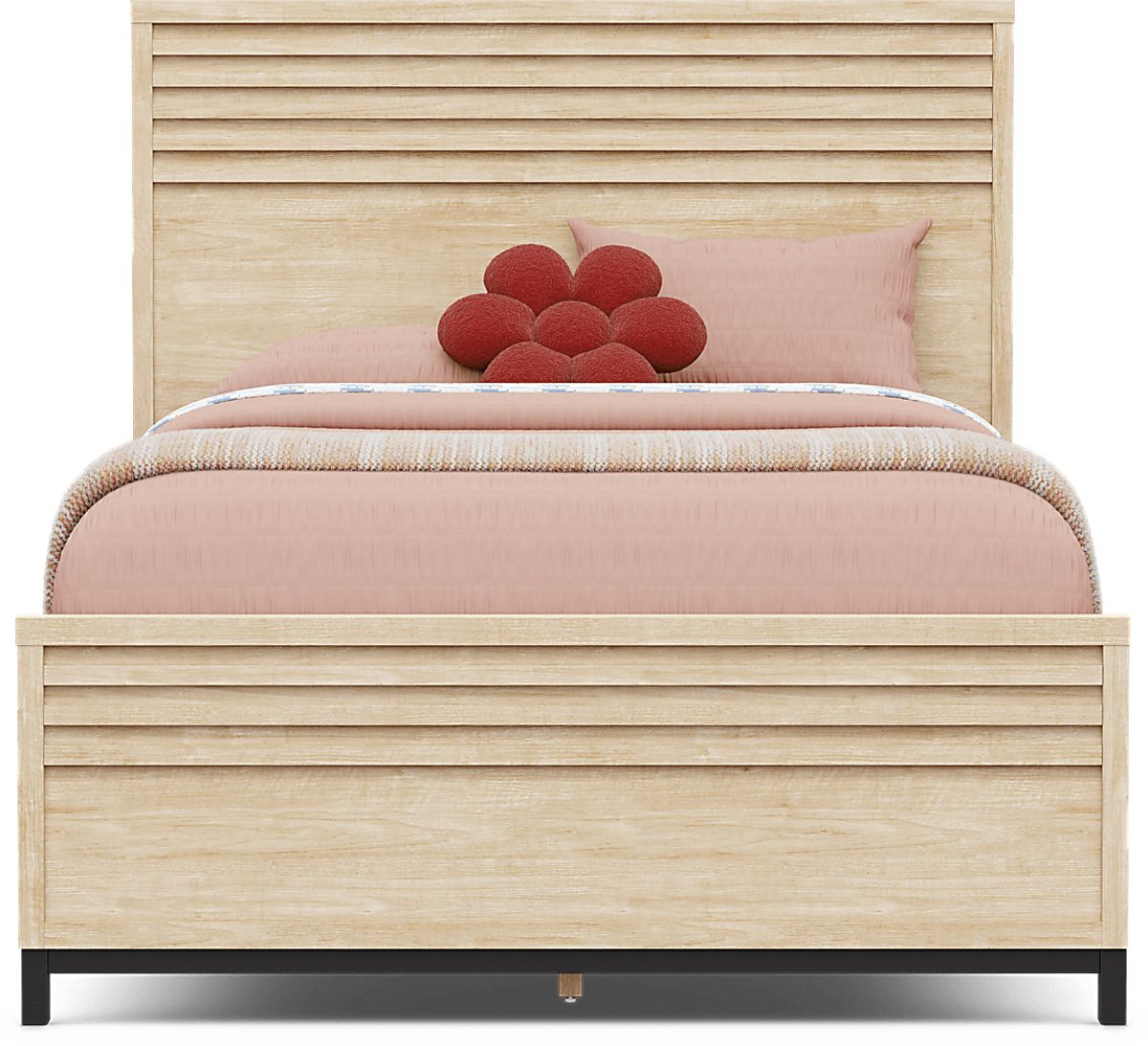 Northridge Drive 3 Pc Oatmeal Colors,White Full Bed | Rooms to Go