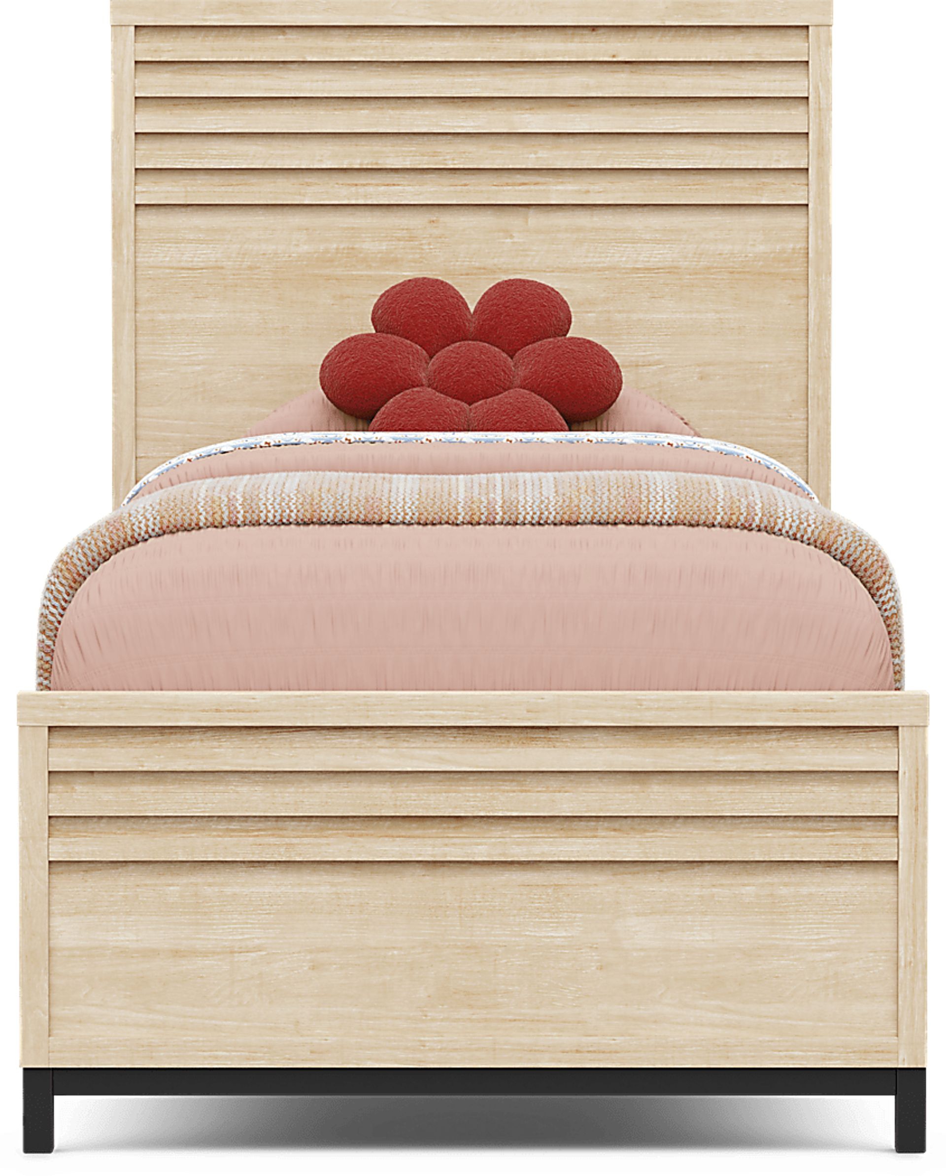 Kids Northridge Drive Oatmeal Twin Panel Bedroom - Image 3