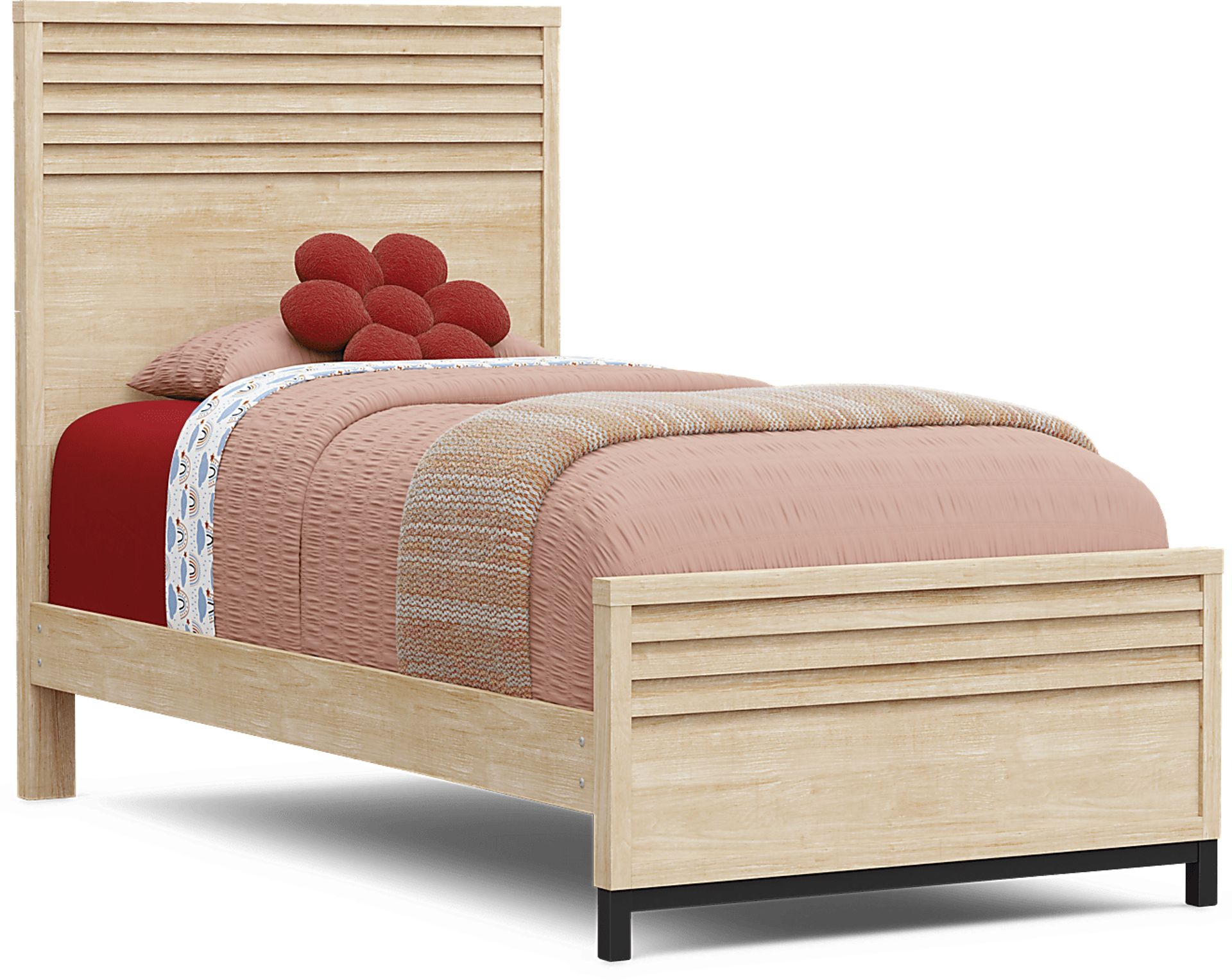 Kids Northridge Drive Oatmeal Twin Panel Bedroom - Image 2