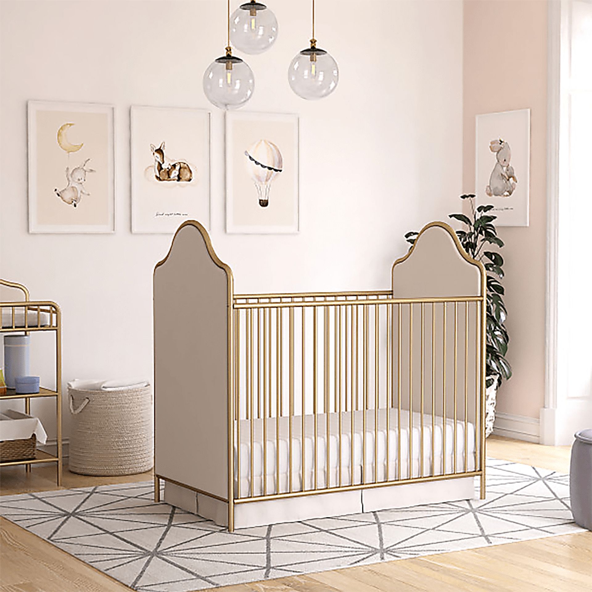 Kids Nosima Gold Convertible Crib - Image 3