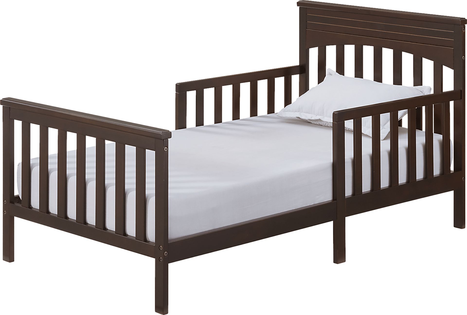 Kids Nourel Espresso Toddler Bed - Image 1