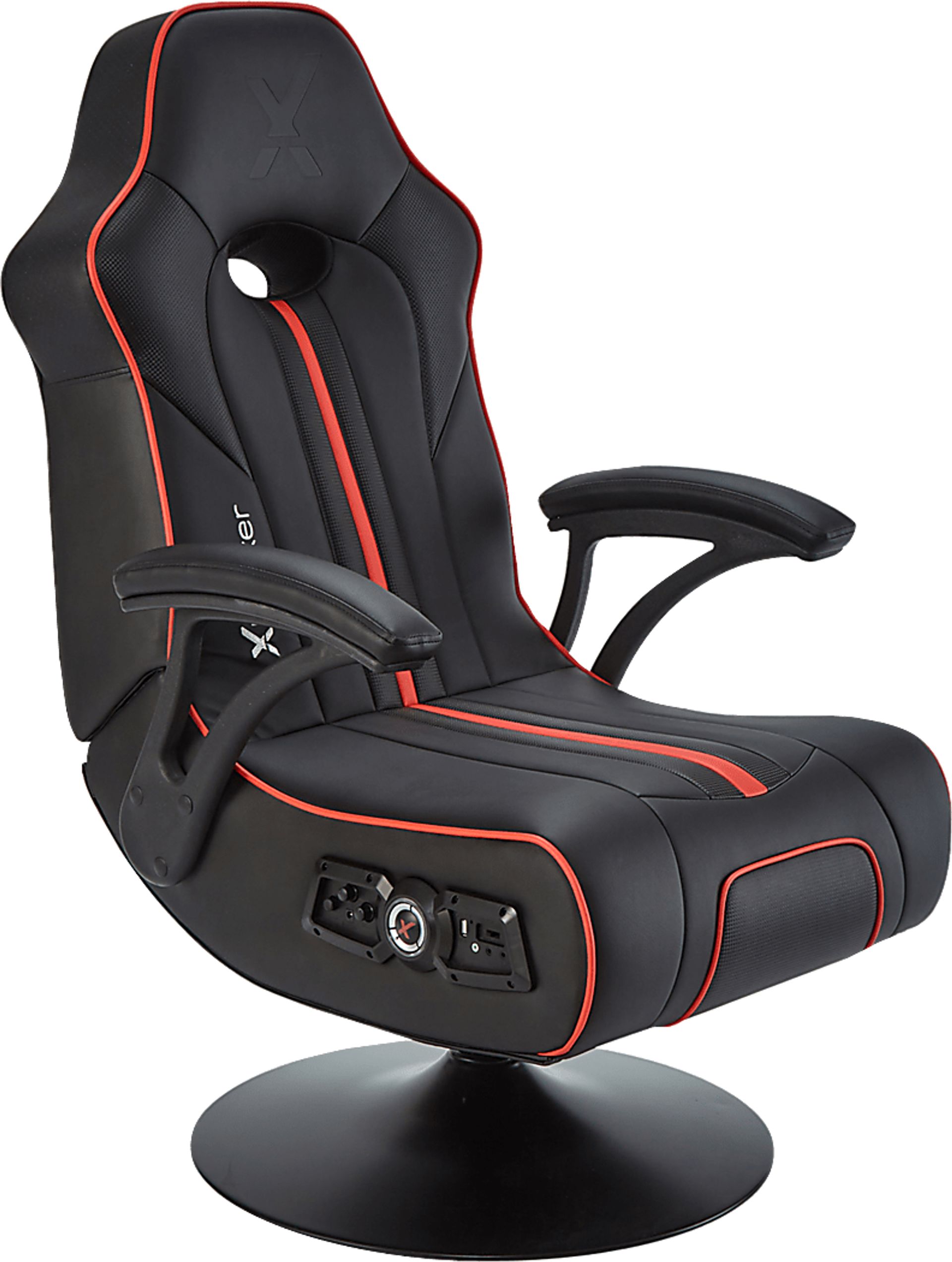 Kids Nousa Black Gaming Chair - Image 1