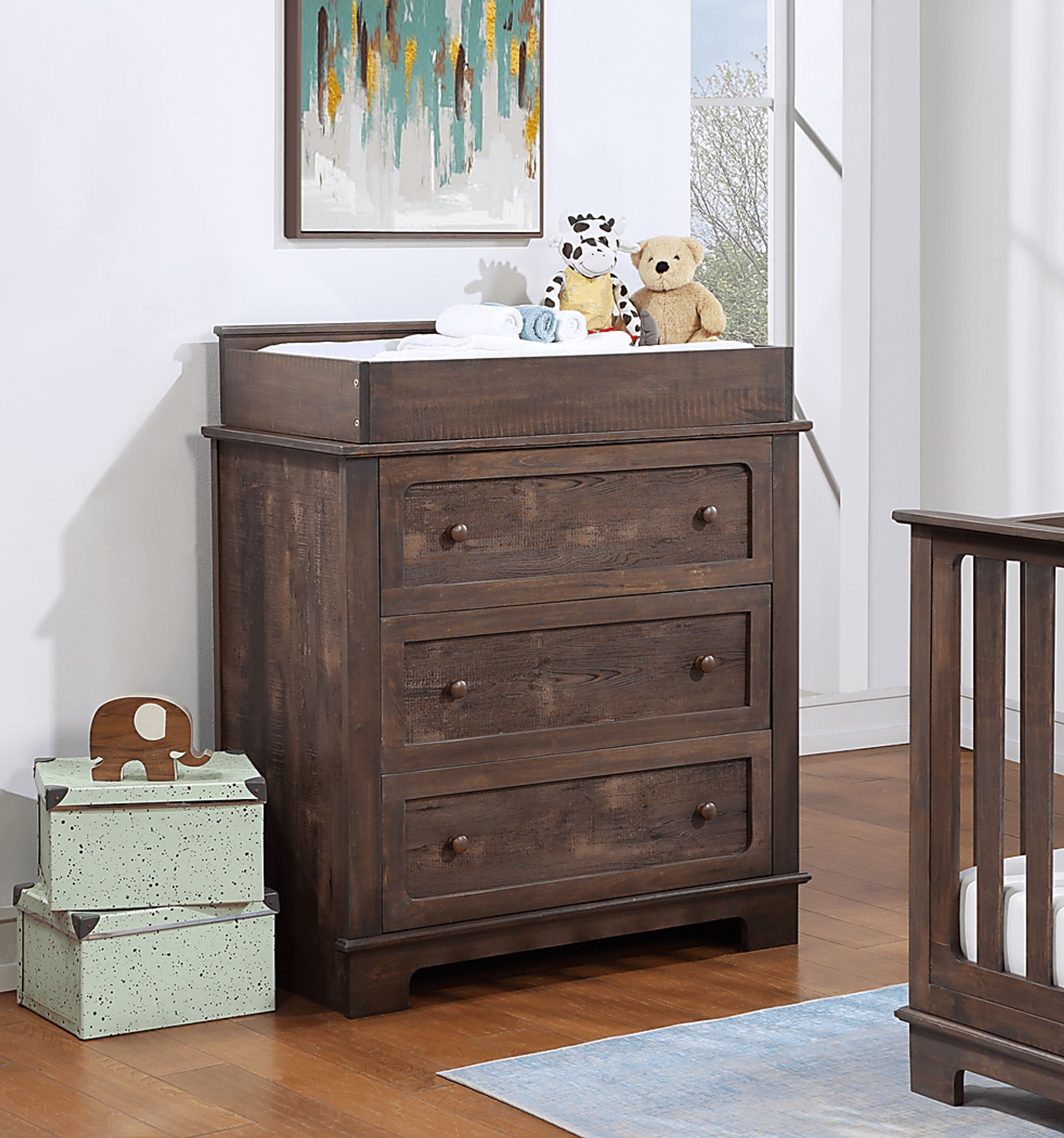 Kids Novira Dark Brown Dresser - Image 3
