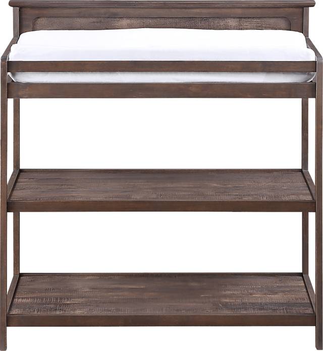 Kids Novira Dark Brown Changing Table - Thumbnail - Image 2