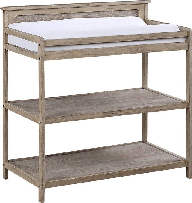 Kids Novira Light Brown Changing Table - Thumbnail - Image 1
