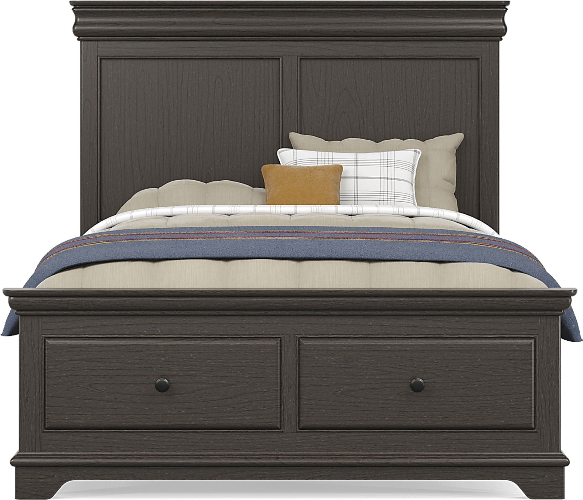 Kids Oberon Chocolate Full Storage Bedroom - Image 3