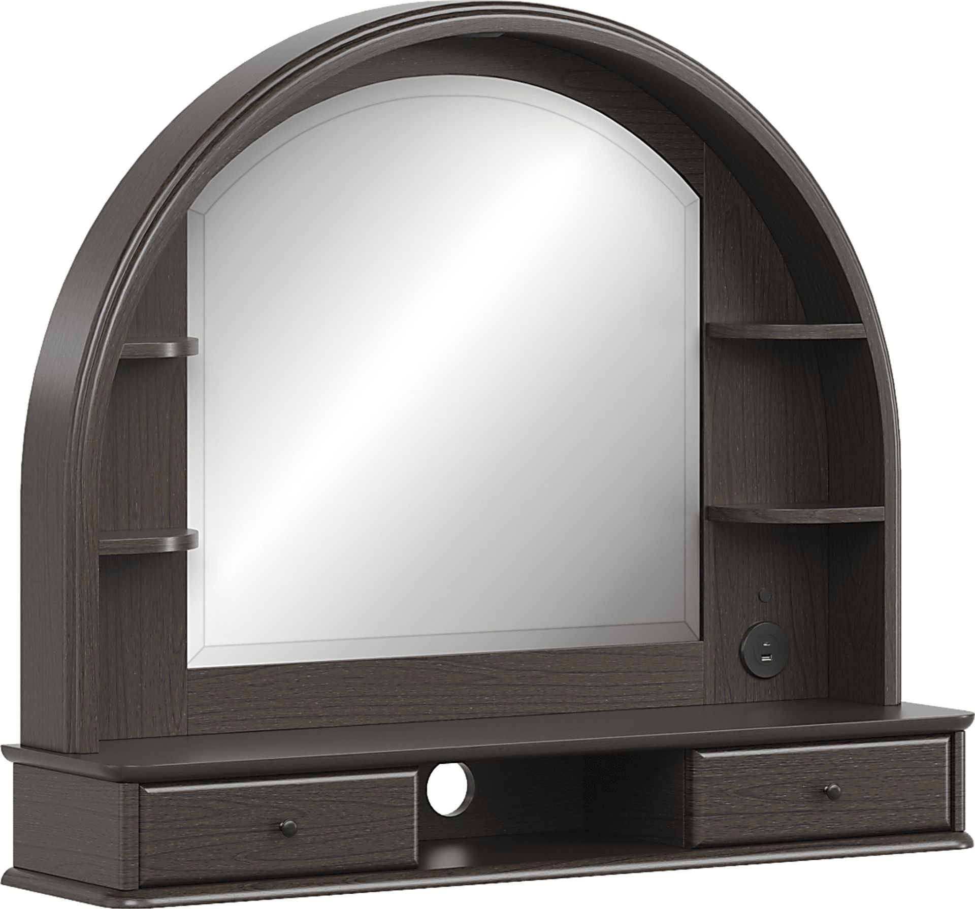Kids Oberon Chocolate Full Panel Bedroom - Image 8