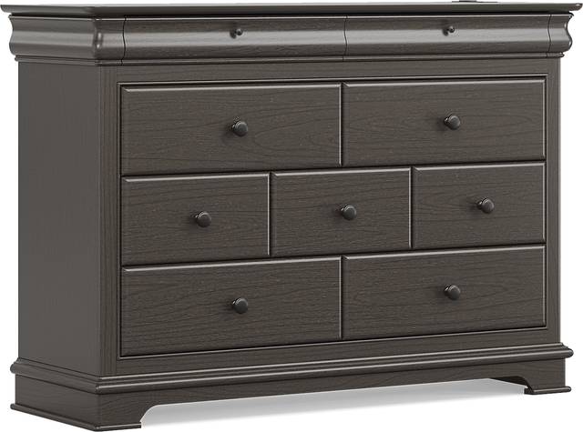 Kids Oberon Chocolate Dresser - Thumbnail - Image 3