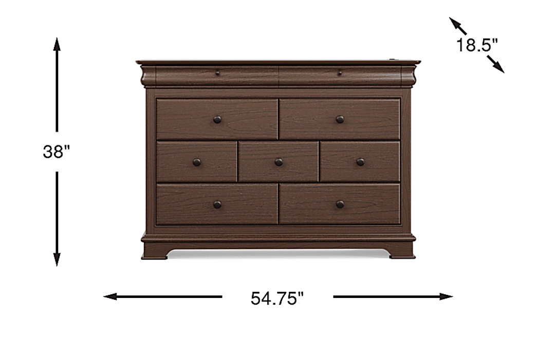 Kids Oberon Chocolate Dresser