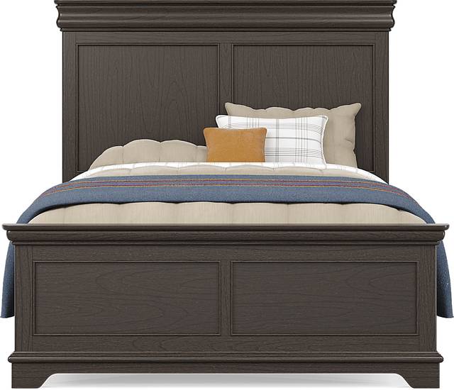 Kids Oberon Chocolate Full Panel Bedroom - Thumbnail - Image 2