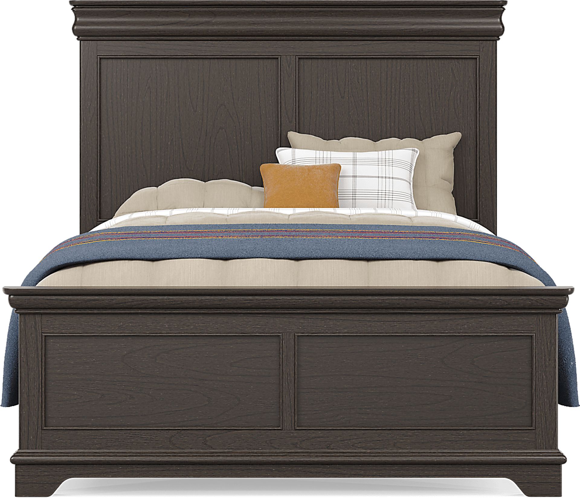 Kids Oberon Chocolate Full Panel Bedroom - Image 2