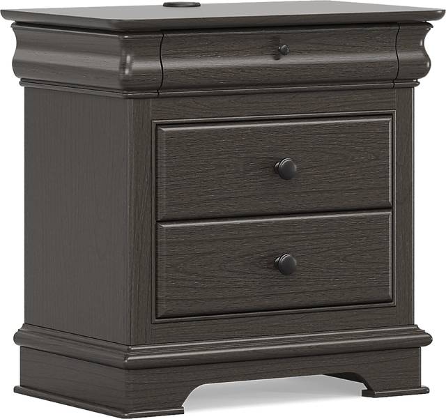 Kids Oberon Chocolate Nightstand - Thumbnail - Image 2