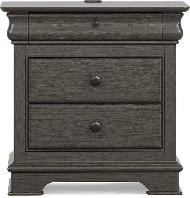Kids Oberon Chocolate Nightstand - Thumbnail - Image 1